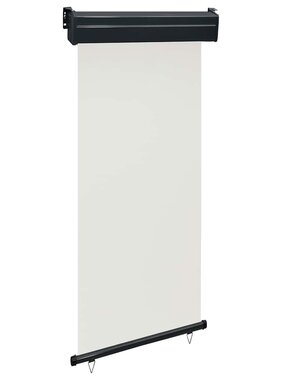 VidaXL Balkonscherm 105x250 cm crèmekleurig