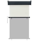 VidaXL Balkonscherm 105x250 cm crèmekleurig