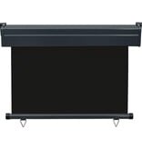 VidaXL Balkonscherm 105x250 cm zwart