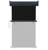 VidaXL Balkonscherm 105x250 cm zwart