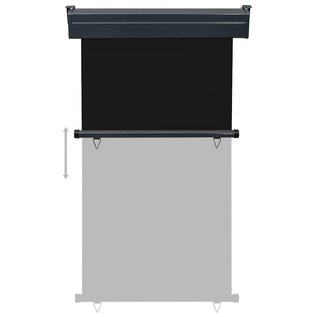 VidaXL Balkonscherm 105x250 cm zwart