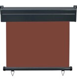 VidaXL Balkonscherm 85x250 cm bruin