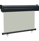 VidaXL Balkonscherm 85x250 cm grijs