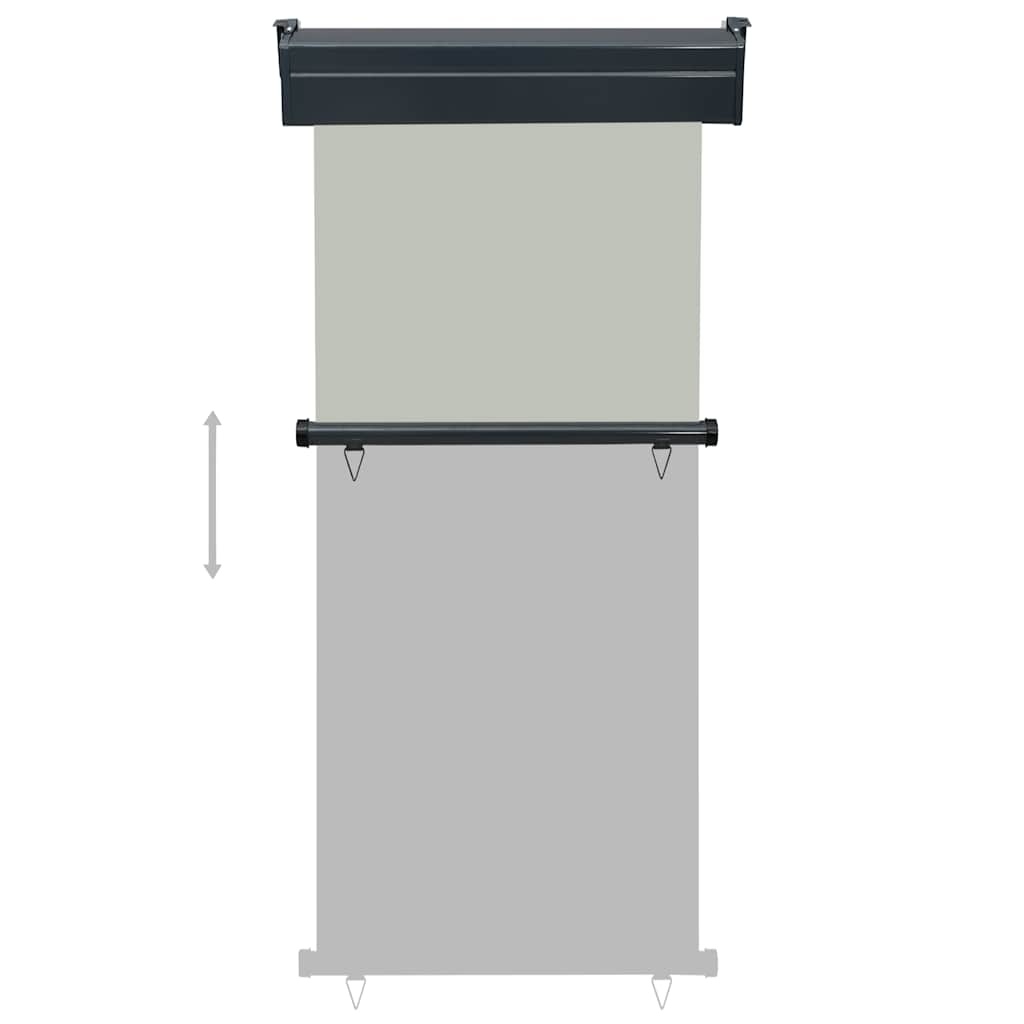 VidaXL Balkonscherm 85x250 cm grijs
