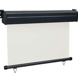 VidaXL Balkonscherm 85x250 cm crèmekleurig