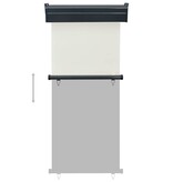 VidaXL Balkonscherm 85x250 cm crèmekleurig