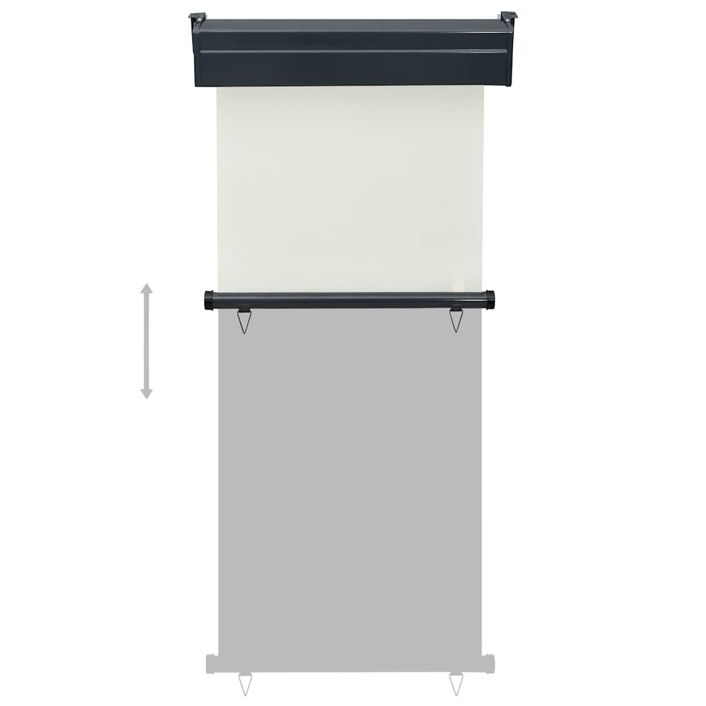 VidaXL Balkonscherm 85x250 cm crèmekleurig