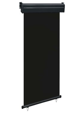 VidaXL Balkonscherm 85x250 cm zwart