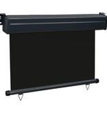 VidaXL Balkonscherm 85x250 cm zwart