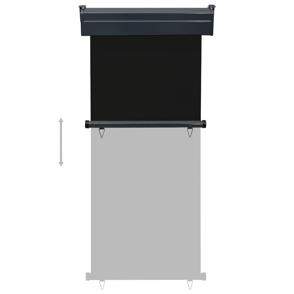 VidaXL Balkonscherm 85x250 cm zwart