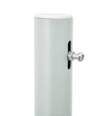 VidaXL Tuinscherm uittrekbaar 140x500 cm blauw