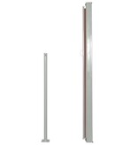 VidaXL Tuinscherm uittrekbaar 120x500 cm bruin