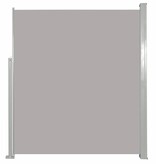VidaXL Tuinscherm uittrekbaar 120x500 cm grijs