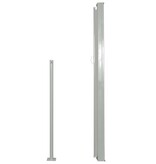 VidaXL Tuinscherm uittrekbaar 120x500 cm grijs