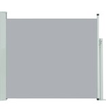 VidaXL Tuinscherm uittrekbaar 100x300 cm grijs