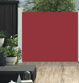 VidaXL Tuinscherm uittrekbaar 100x300 cm rood