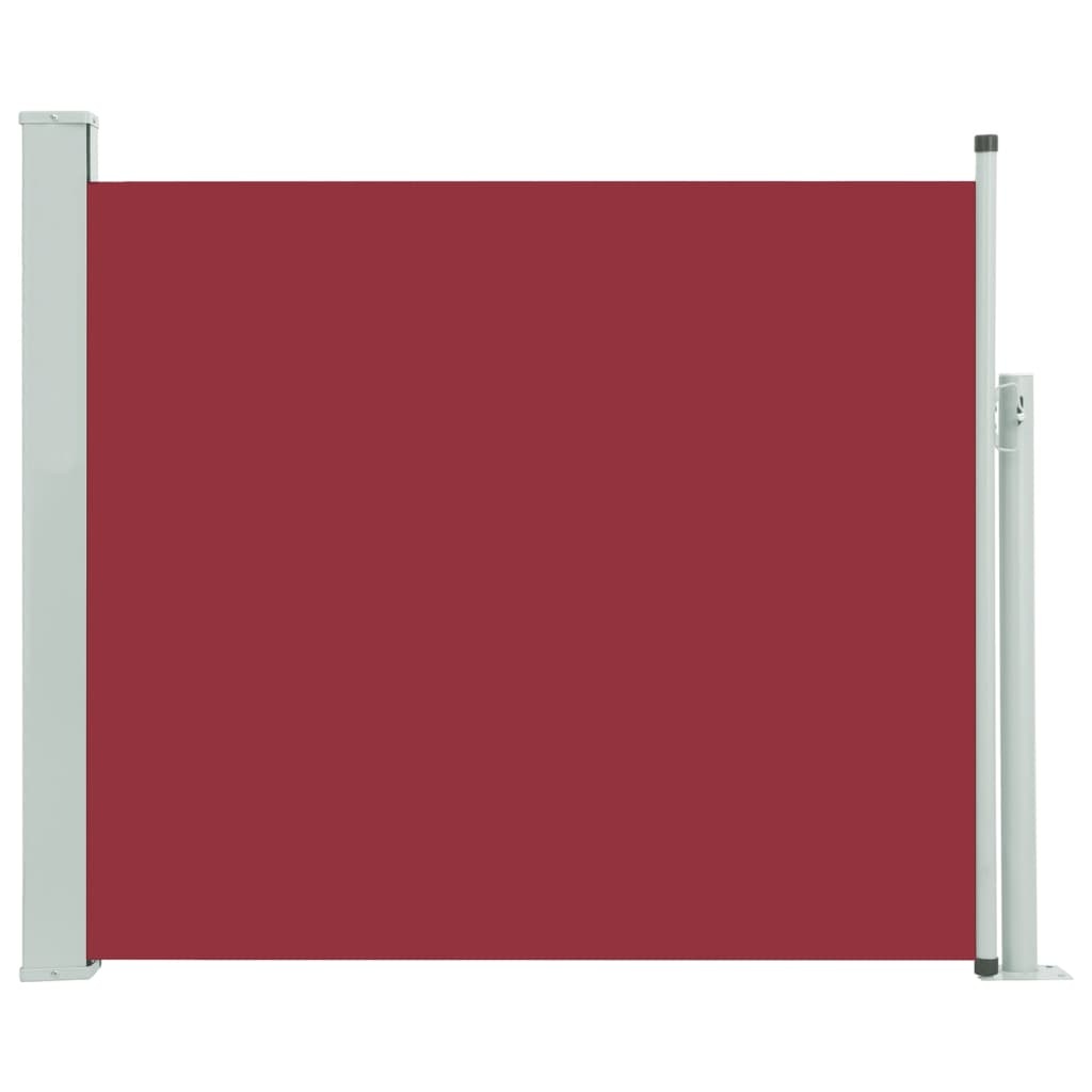 VidaXL Tuinscherm uittrekbaar 100x300 cm rood