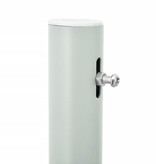 VidaXL Tuinscherm uittrekbaar 100x300 cm rood