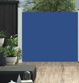 VidaXL Tuinscherm uittrekbaar 100x300 cm blauw