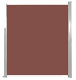VidaXL Tuinscherm uittrekbaar 170x300 cm bruin