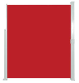 VidaXL Tuinscherm uittrekbaar 170x300 cm rood