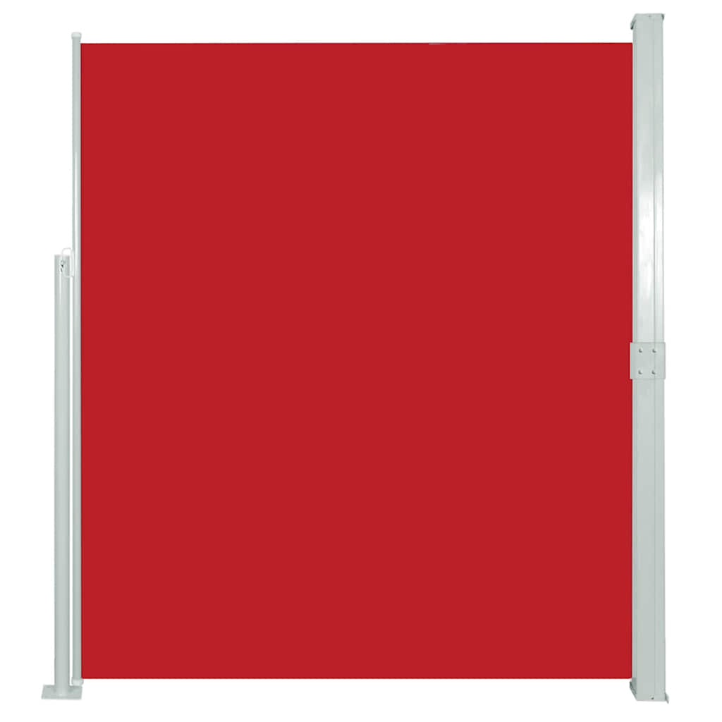 VidaXL Tuinscherm uittrekbaar 170x300 cm rood