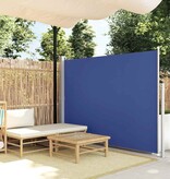 VidaXL Tuinscherm uittrekbaar 170x300 cm blauw