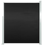 VidaXL Tuinscherm uittrekbaar 170x300 cm zwart
