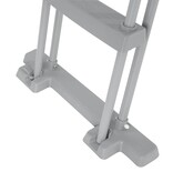 VidaXL Zwembadladder Flowclear met 4 treden 132 cm
