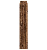 VidaXL Wandschap kubus 7 vakken bewerkt hout oud houtkleurig