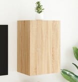 VidaXL Tv-wandmeubel 40,5x30x60 cm bewerkt hout sonoma eikenkleurig