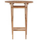VidaXL Tuintafel inklapbaar 60 cm massief teakhout