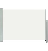 VidaXL Tuinscherm uittrekbaar 80x300 cm crèmekleurig