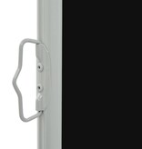 VidaXL Tuinscherm uittrekbaar 80x300 cm zwart