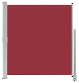 VidaXL Tuinscherm uittrekbaar 140x300 cm rood