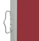 VidaXL Tuinscherm uittrekbaar 140x300 cm rood