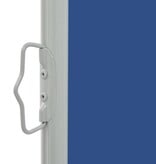 VidaXL Tuinscherm uittrekbaar 140x300 cm blauw