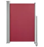 VidaXL Tuinscherm uittrekbaar 120x300 cm rood