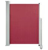 VidaXL Tuinscherm uittrekbaar 100x300 cm rood