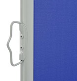 VidaXL Tuinscherm uittrekbaar 100x300 cm blauw