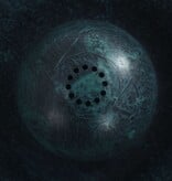 VidaXL Vogelbadje met fontein 50x91 cm kunststof groen