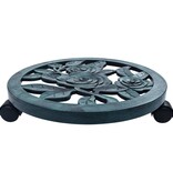 VidaXL Plantentrolleys 6 st 38 cm kunststof groen