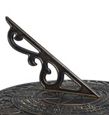 VidaXL Zonnewijzer 35,5x82 cm kunststof bronskleurig