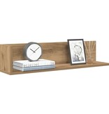VidaXL Wandschappen 2 st 75x16,5x16,5 bewerkt hout artisanaal eiken