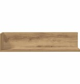 VidaXL Wandschappen 2 st 75x16,5x16,5 bewerkt hout artisanaal eiken