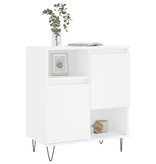 VidaXL Dressoir 60x35x70 cm bewerkt hout wit