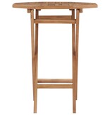 VidaXL Tuintafel inklapbaar 60x60x75 cm massief teakhout
