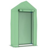 VidaXL Kas met stalen frame 0,5 m² 1x0,5x1,9 m