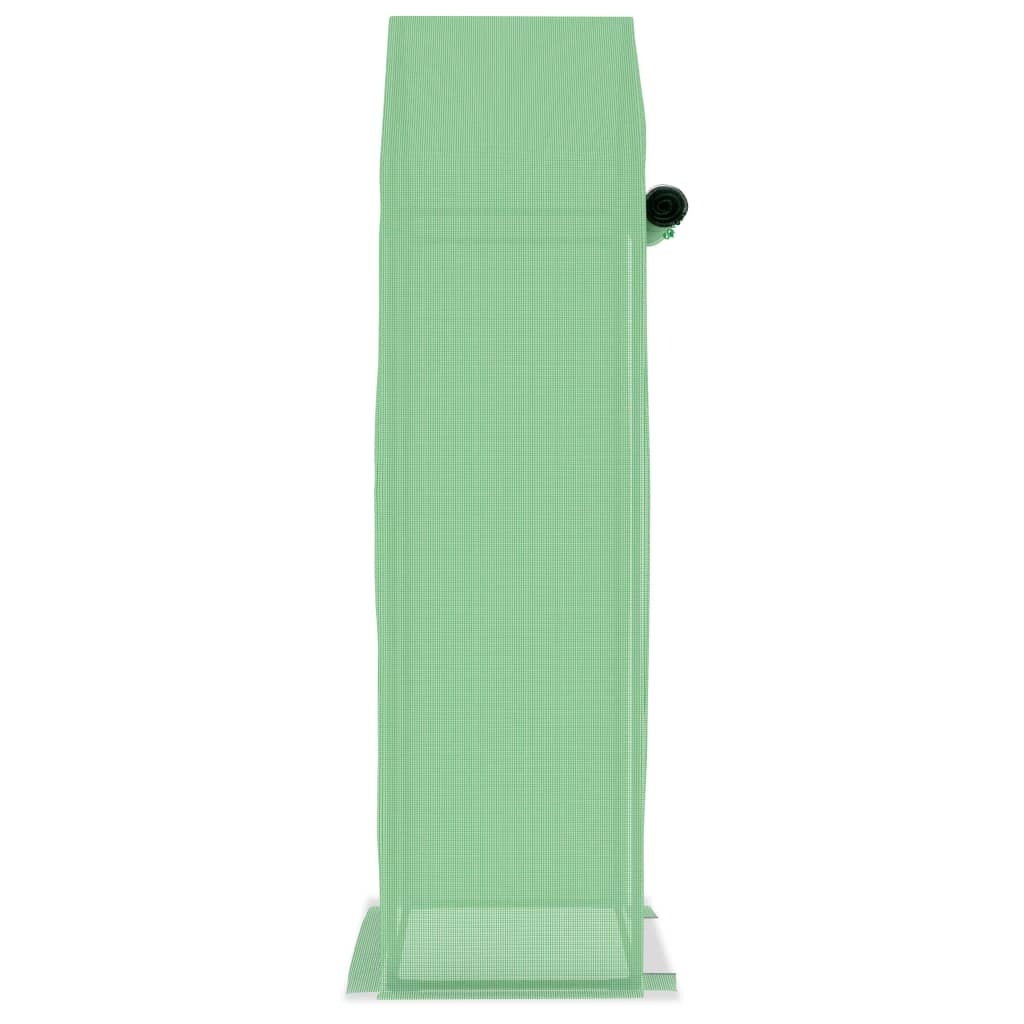 VidaXL Kas met stalen frame 0,5 m² 1x0,5x1,9 m