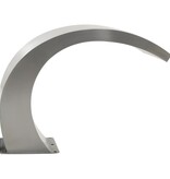 VidaXL Zwembadfontein met LED's 30x60x45 cm roestvrij staal